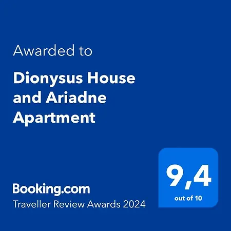 Vakantiehuis Dionysus House And Ariadne *